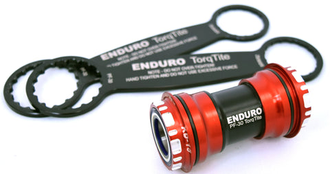 Enduro TorqTite BBRight to 24mm Angular Contact Steel Bearings